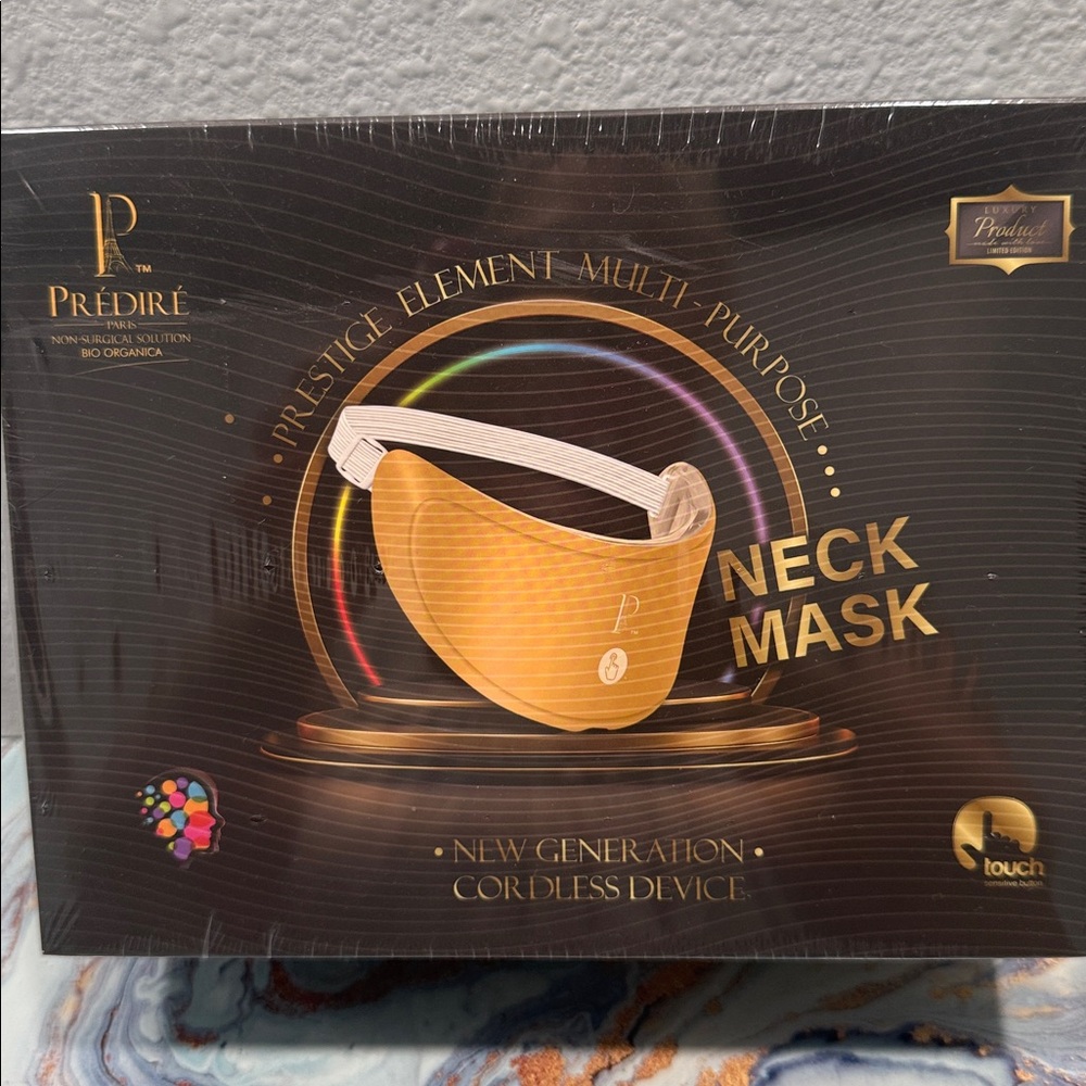 Predire neck mask new generation cordless device NIB